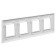 4400908 | Рамка ARTLEBEDEV, "Avanti", "Белое облако", 8 модулей