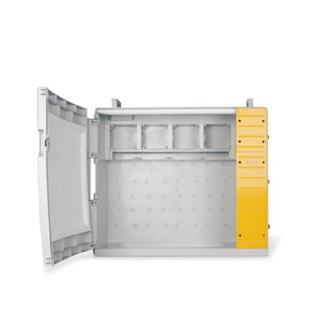 DIS6580050 | MBOX5 Корпус на 52 модуля , 4 поста с основанием 136х125 мм и доп.пространством