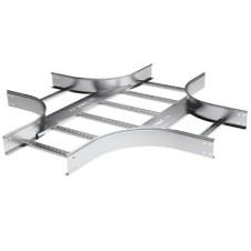 Ответвитель Х-образный 50х400, R300, 1.2мм, цинк-ламельное