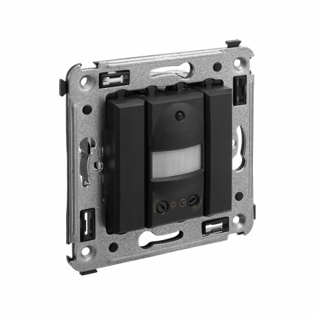 4412143 | Датчик движения в стену, Avanti, Черный матовый-1