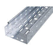 Лоток перфорированный 100х80, L=2000, 0.7мм