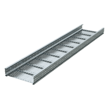 USM627ZL | Лоток листовой перфорированный 700х200, L=6000, 1.5мм, цинк-ламельное