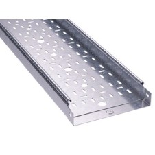 Лоток перфорированный 500х50, L=3000, 1.0мм, нержавеющее