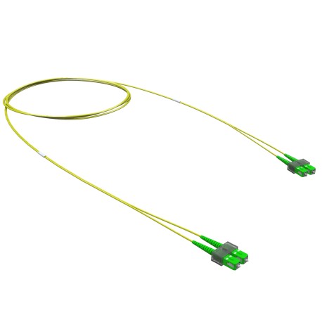 RNPC9DCACA2 | Оптический коммутационный шнур Duplex SC/APC-SC/APC, 9/125 (OS2), 2 м
