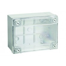 Коробка ответвит. с гладкими стенками, прозрачная, IP56, 380х300х120мм