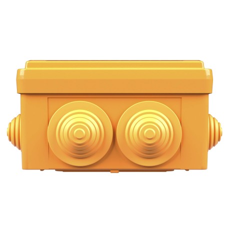 FSB11404 | Коробка ответвительная FS пластиковая с кабельными вводами, 100х100х50мм, 4р, 6A, 4мм2, IP55-2