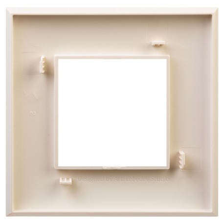 4405902 | Рамка ARTLEBEDEV, "Avanti", "Ванильная дымка", 2 модуля-2