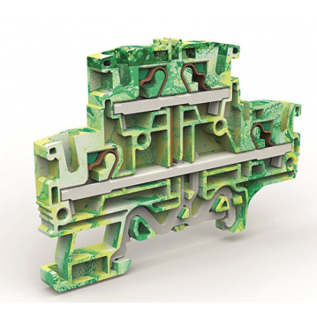 ZEFDE400 | Двухуровневая клемма заземления на 4 кв.мм