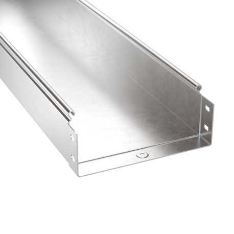 ANH30540 | Лоток неперфорированный 400х50, L=3000, 2.0мм, алюминий
