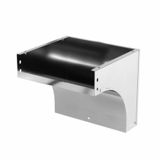 Угол CDV 90 вертикальный внешний осн.150 H50, нержавеющая сталь AISI 304 (крепеж в комплекте), необходимыми для монтажа