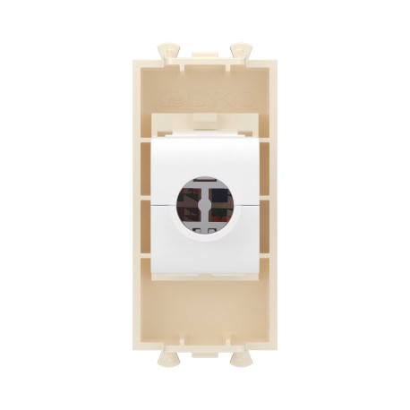 4405661 | Компьютерная розетка RJ-45 без шторки модульная, кат.5е, "Avanti", "Ванильная дымка", 1 модуль-3