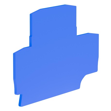 ZEFCD201BL | Крышка для двухуровневой клеммы на 2,5 кв.мм. синяя