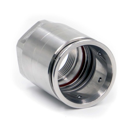 6112-50X | Муфта труба-коробка д.50мм, IP66/IP67, М50х1,5, внутренняя резьба, нержавеющая сталь AISI 303-1