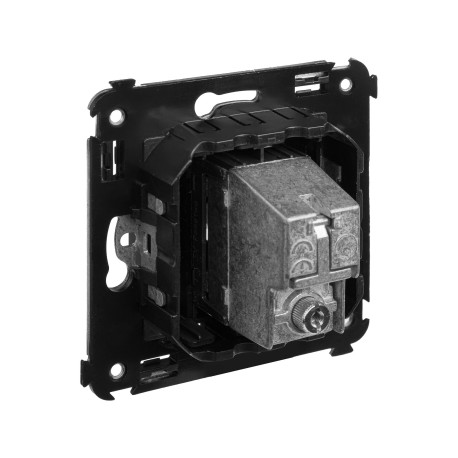 4412513 | Розетка TV проходная в стену, Avanti, Черный матовый-3