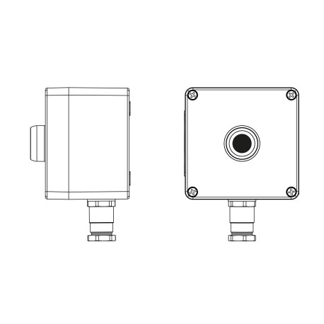 2231.031.22.1216 | Взрывозащищенный пост управления из полиэстера CPE-P-03-(1xP1B(11))-1xKH2MHK(C)1Ex d e IIC Т5 Gb / Ex tb IIIC T95°C Db IP66/КЗ