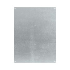 Монтажная панель для цельного навесного шкафа из фибергласа, металл, 500х400 мм