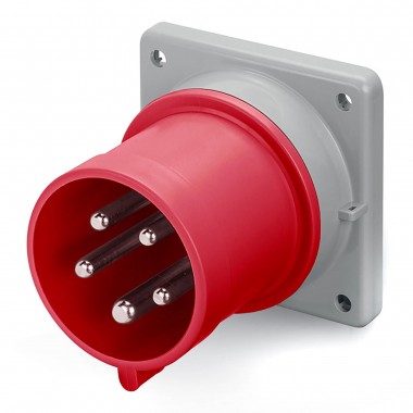 DIS2433297 | Вилка скрытой установки IP44 32A 3P+E+N 400В