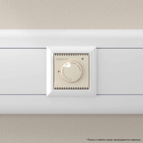 4405162 | Термостат модульный для теплых полов, "Avanti", "Ванильная дымка", 2 модуля-5