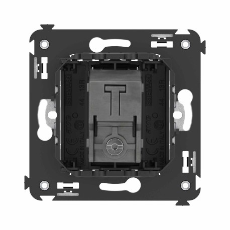 4412523 | Розетка TV оконечная в стену, Avanti, Черный матовый-3