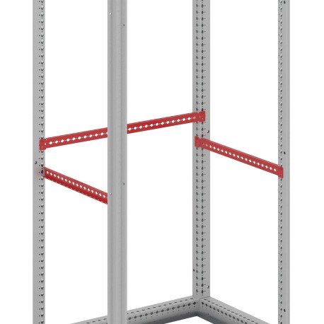 R5NTLE800 | Рейка боковая для шкафов CQE глубиной 800 мм, 1 упаковка - 4 шт.-1