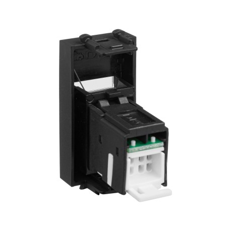 4412291 | Компьютерная розетка RJ-45 модульная, кат.6, Avanti, Черный матовый, 1 модуль-3