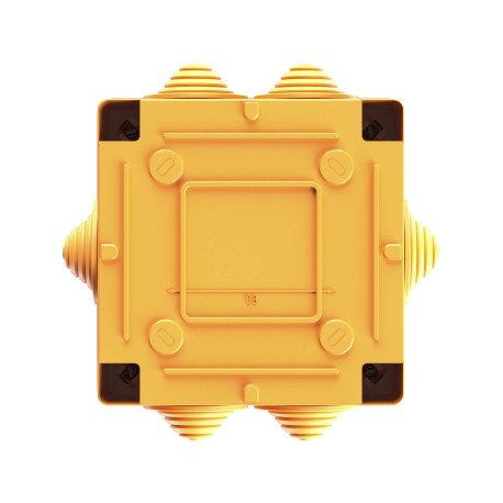 FSB11506 | Коробка ответвительная FS пластиковая с кабельными вводами, 100х100х50мм, 5р, 10A, 6мм2, IP55-4