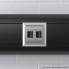 4404542 | USB зарядное устройство модульное,  "Avanti", "Закаленная сталь", 2модуля
