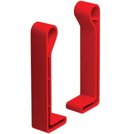 LS8000 | Комплект торцевых заглушек, правая + левая, H 80, полиэтилен RAL3020