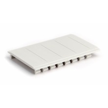 Заглушка на 4мод.RAL7035 для настенных щитков IP65; IP40