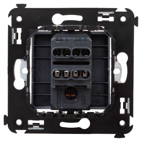 4404123 | Инвертор одноклавишный в стену, "Avanti", "Закаленная сталь"-2