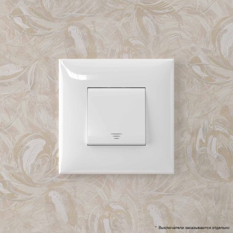 4400902 | Рамка ARTLEBEDEV, "Avanti", "Белое облако", 2 модуля-5