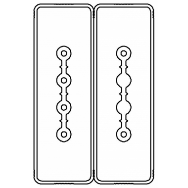 LTC25NSP44AA000 | Секция прямая 1+1 точек отвода L=1000мм, Cu, 4P+2P, 25A