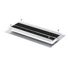 Пластина со щетками шириной 1000, глубиной 210мм