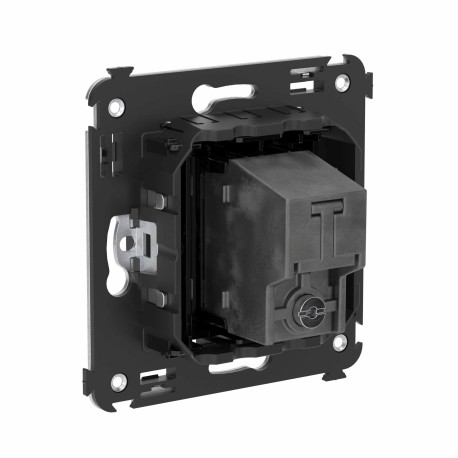 4402523 | Розетка TV оконечная в стену, Avanti, Черный квадрат-2