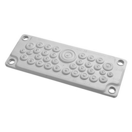 R5HTC35 | Кабельный ввод, пластик V0 UL94, IP65, +130 - 40, 35 отверстий