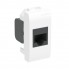 76654B | Комп.роз. RJ45 кат.5e, Brava, белая, 1мод