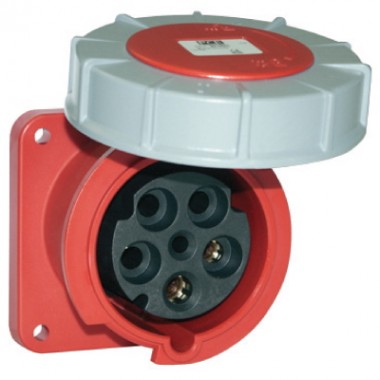 DISF040634 | Розетка скрытой установки IP67 63A 3P+E 400V