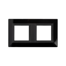 Рамка из металла, "Avanti", черная, 4 модуля