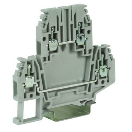 ZDB130GR | DBC.2/LGR, проходной зажим с лампой/LED сигнализацией