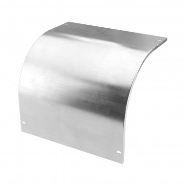 IKSOL520C | Крышка на угол вертикальный внешний 90° 200х50, 0.8мм, нержавеющая сталь