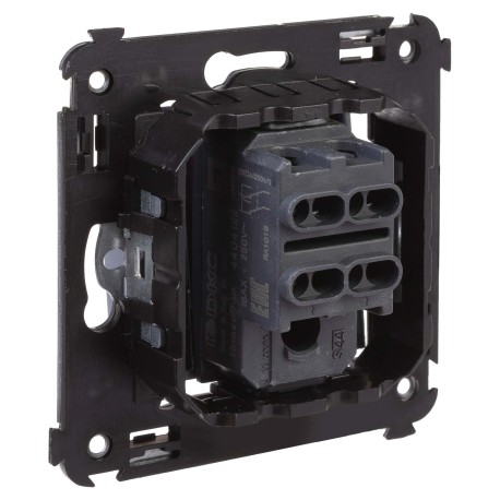 4404123 | Инвертор одноклавишный в стену, "Avanti", "Закаленная сталь"-3