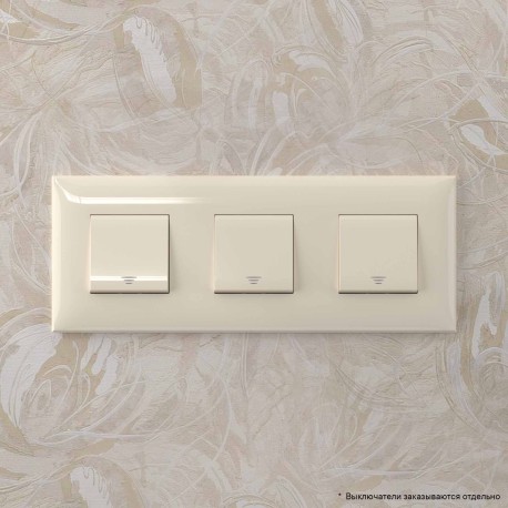 4405906 | Рамка ARTLEBEDEV, "Avanti", "Ванильная дымка", 6 модулей-5