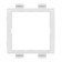 F0000M | Каркас под 2 модуля Brava, белый