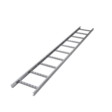 Лоток лестничный 600х80, L=3000, 2.0мм, нержавеющая сталь