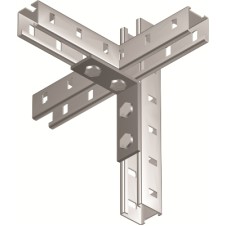 Уголок крепежный BMC-10, двойной, 107х92, горячеоцинкованное