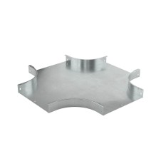 Ответвитель горизонтальный DPX Х-образный 400х35, 0.8мм, цинк-ламельное