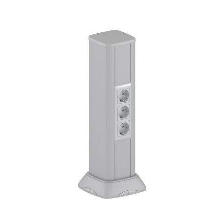 19554 | Алюминиевая колонна 0,5 м, цвет темно-серебристый металлик-1