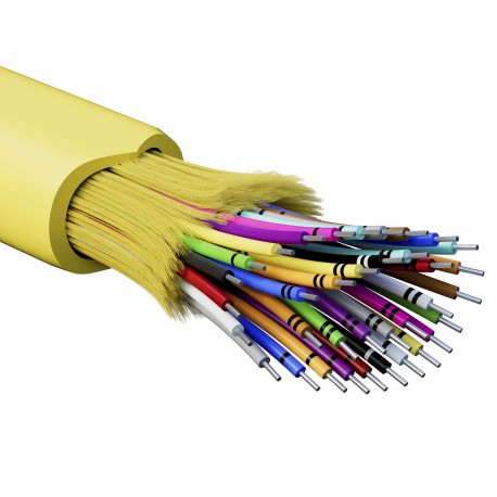 RNDT9C36YL01 | Кабель волоконно-оптический, распределительный, арамидные упрочняющие нити, для внутренней прокладки, нг(А)-HF, 36 ОВ, категорияOS2 (G.652.D) плотный буфер, 0,4 кН, барабан 2000 м