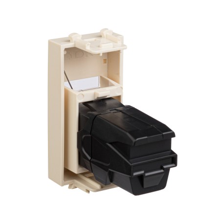 4405251 | HDMI розетка модульная, тип А-А, "Avanti", "Ванильная дымка", 1 модуль-3