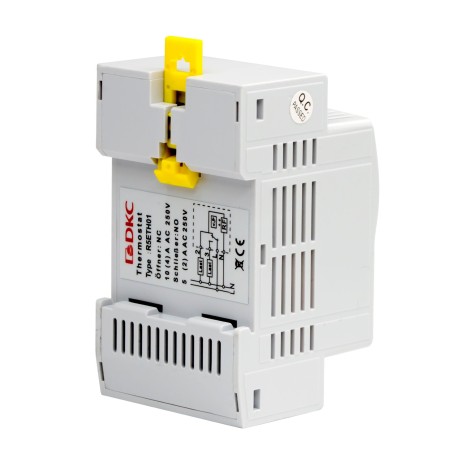 R5ETH01 | Термостат электронный с регулируемым диапазоном температуры -20&+60°C, переключающий контакт-3